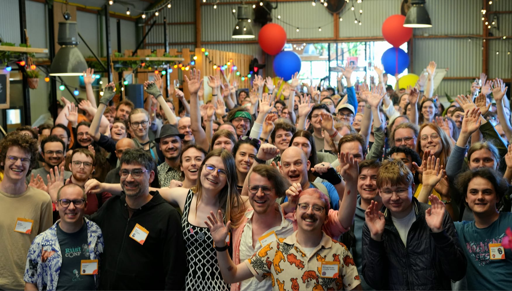Rust Anniversary group photo